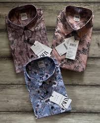 Men Printed Cotton Shirt